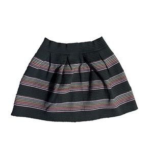 Y2K Women’s Black Multicolor Mini Bubble Skirt